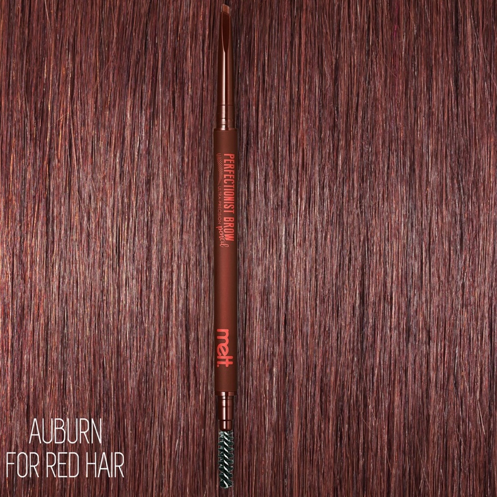 Melt Cosmetics Perfectionist Micro-Tip Brow Pencil in Auburn (BNIB) Red Hair